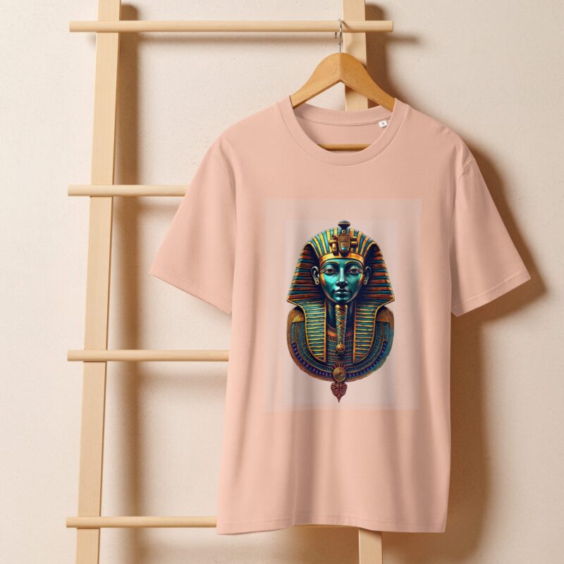 Unisex organic ribbed neck t-shirt - Image 30