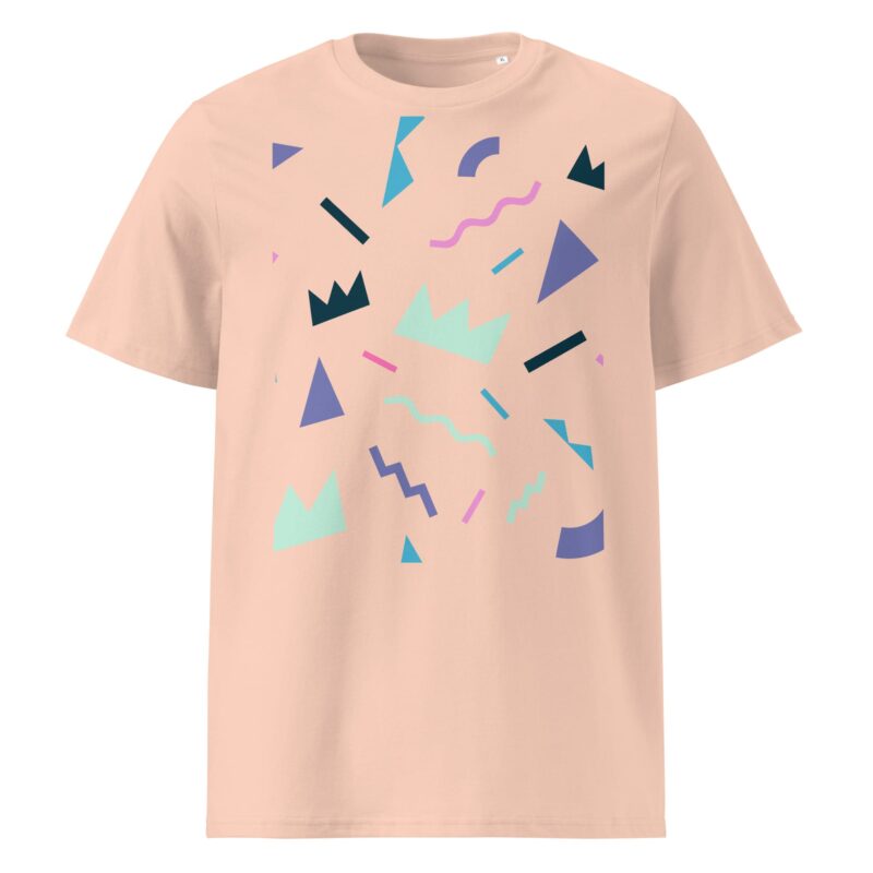 Unisex organic ribbed neck t-shirt - Image 33