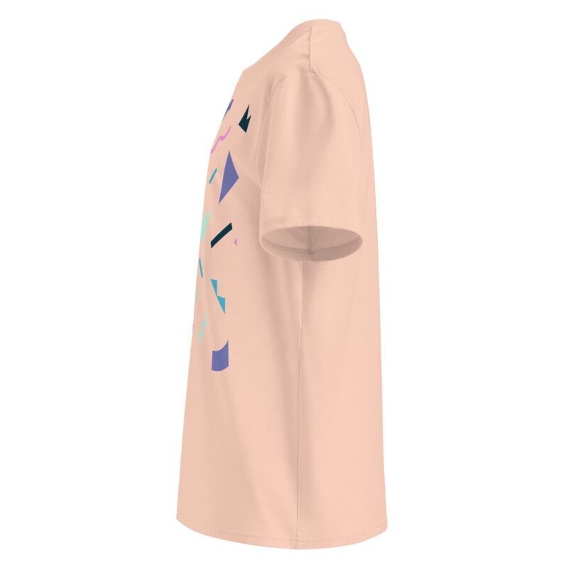 Unisex organic ribbed neck t-shirt - Image 35