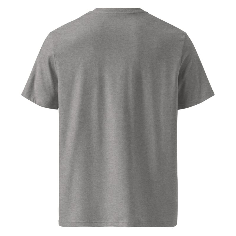 Unisex organic ribbed neck t-shirt - Image 26
