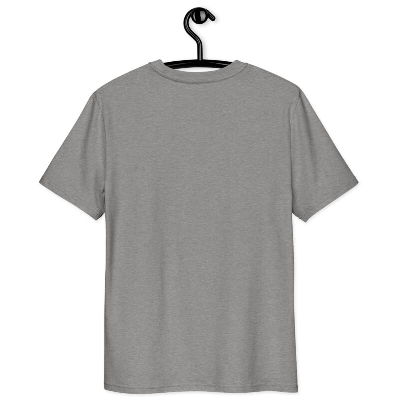 Unisex organic ribbed neck t-shirt - Image 25
