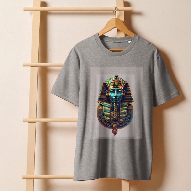 Unisex organic ribbed neck t-shirt - Image 28