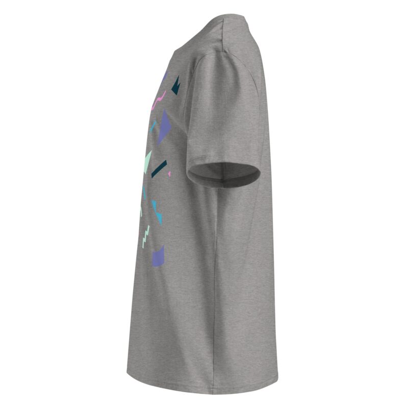 Unisex organic ribbed neck t-shirt - Image 27