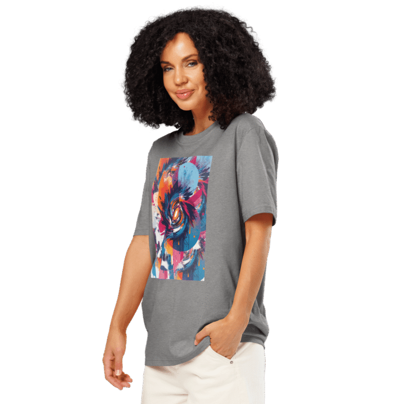 Unisex Organic Ribbed Neck T-Shirt – Sustainable & Stylish | sedbel.stor - Image 48