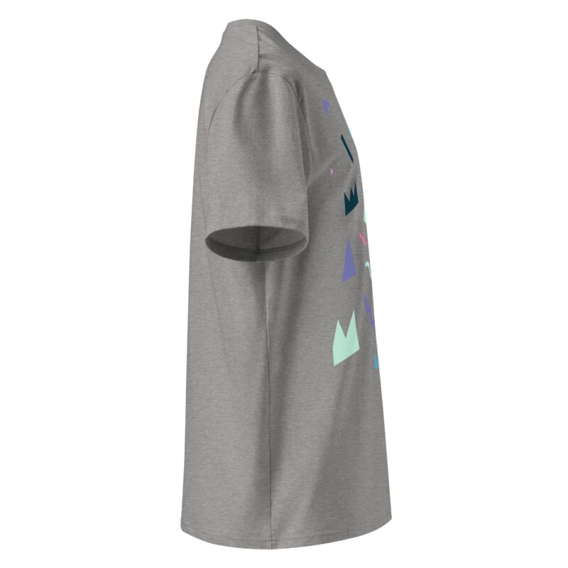 Unisex organic ribbed neck t-shirt - Image 28