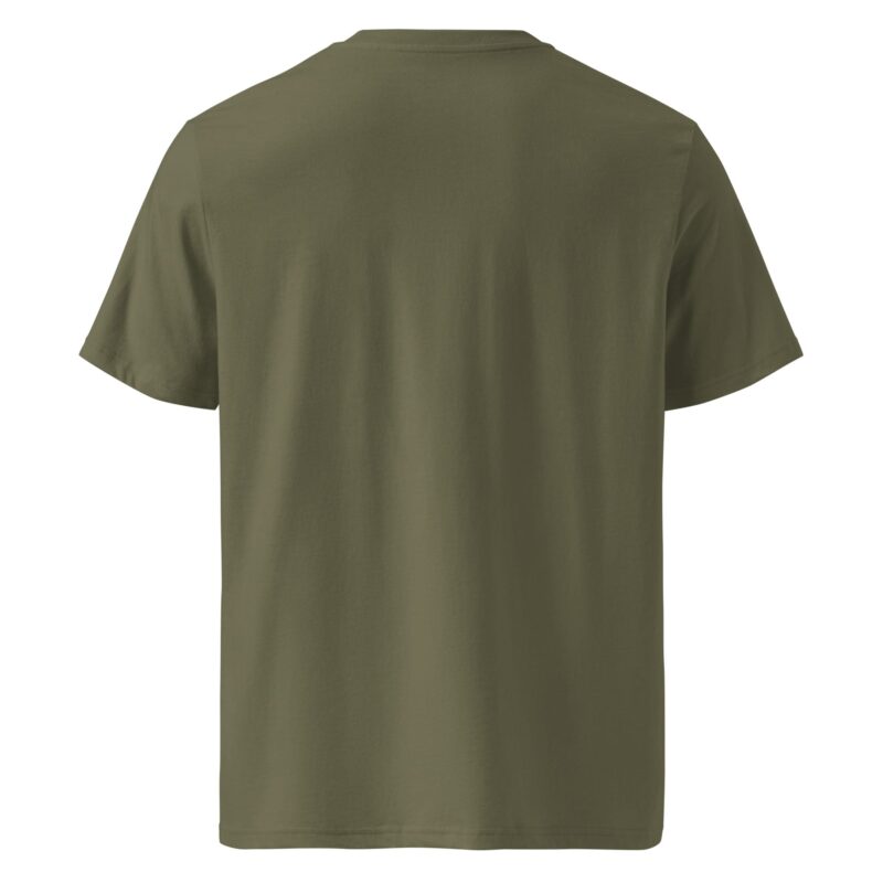 Unisex organic ribbed neck t-shirt - Image 22
