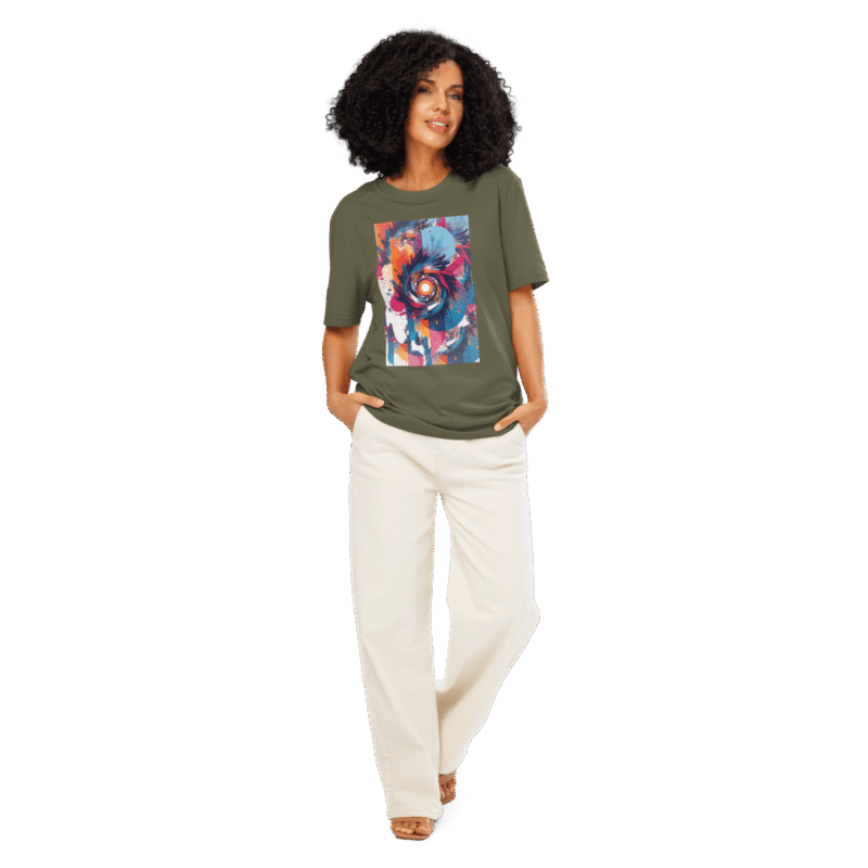 Unisex Organic Ribbed Neck T-Shirt – Sustainable & Stylish | sedbel.stor - Image 47