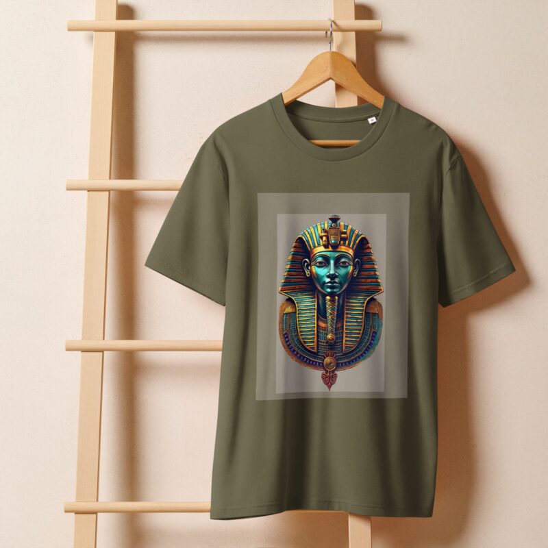 Unisex organic ribbed neck t-shirt - Image 27