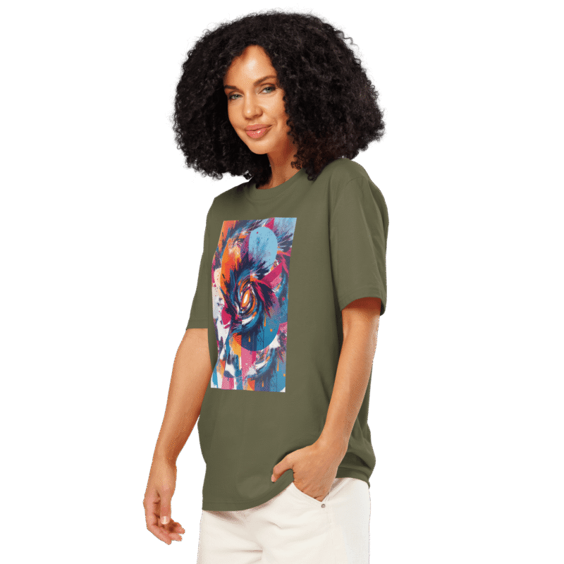 Unisex Organic Ribbed Neck T-Shirt – Sustainable & Stylish | sedbel.stor - Image 45