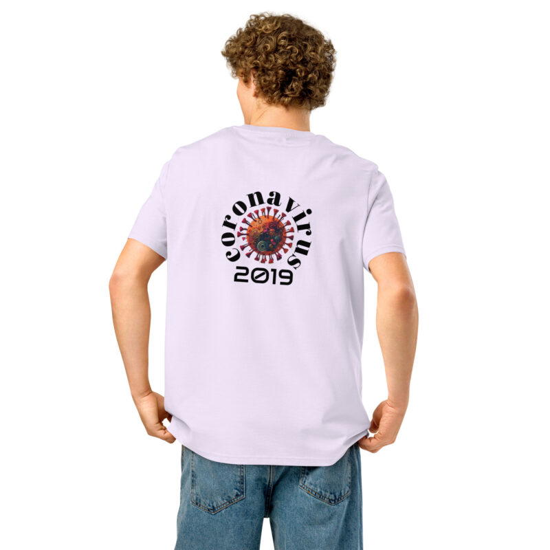 Unisex organic ribbed neck t-shirt - Image 21