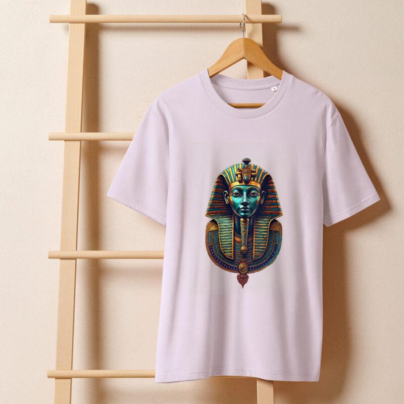 Unisex organic ribbed neck t-shirt - Image 32