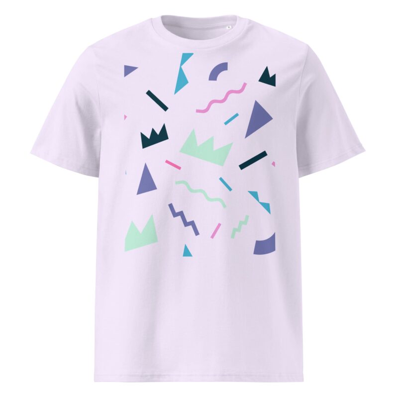 Unisex organic ribbed neck t-shirt - Image 41