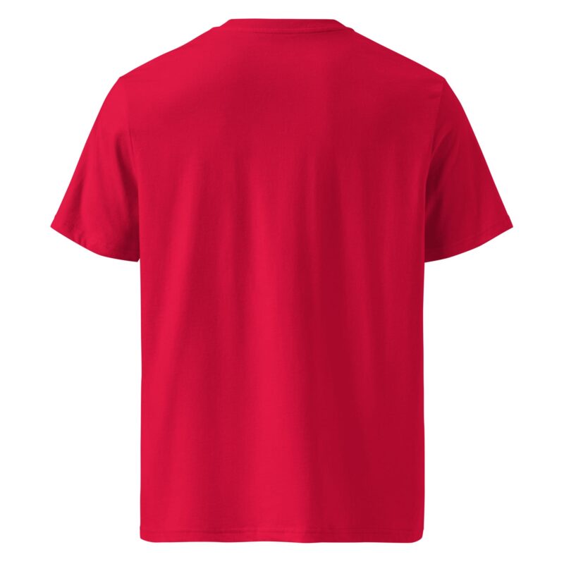 Unisex organic ribbed neck t-shirt - Image 14