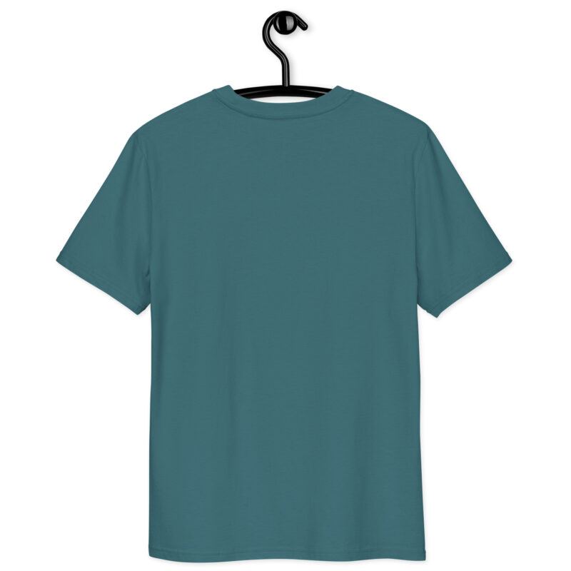Unisex organic ribbed neck t-shirt - Image 22