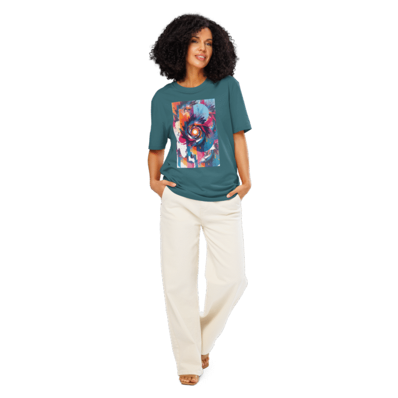 Unisex Organic Ribbed Neck T-Shirt – Sustainable & Stylish | sedbel.stor - Image 44