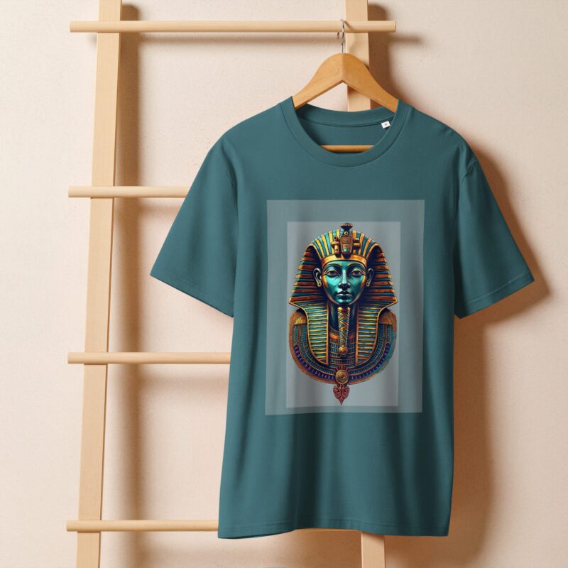Unisex organic ribbed neck t-shirt - Image 26
