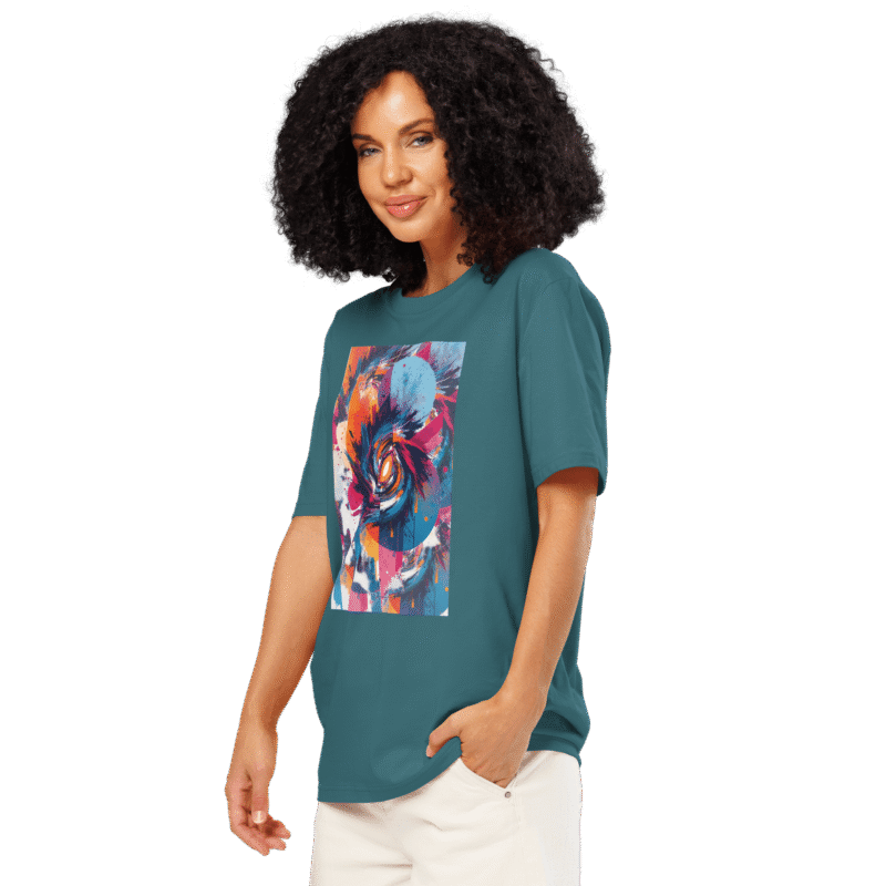 Unisex Organic Ribbed Neck T-Shirt – Sustainable & Stylish | sedbel.stor - Image 42