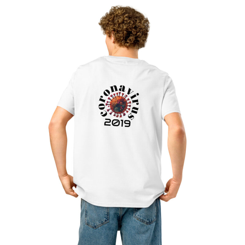 Unisex organic ribbed neck t-shirt - Image 24