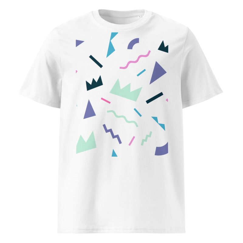 Unisex organic ribbed neck t-shirt - Image 45