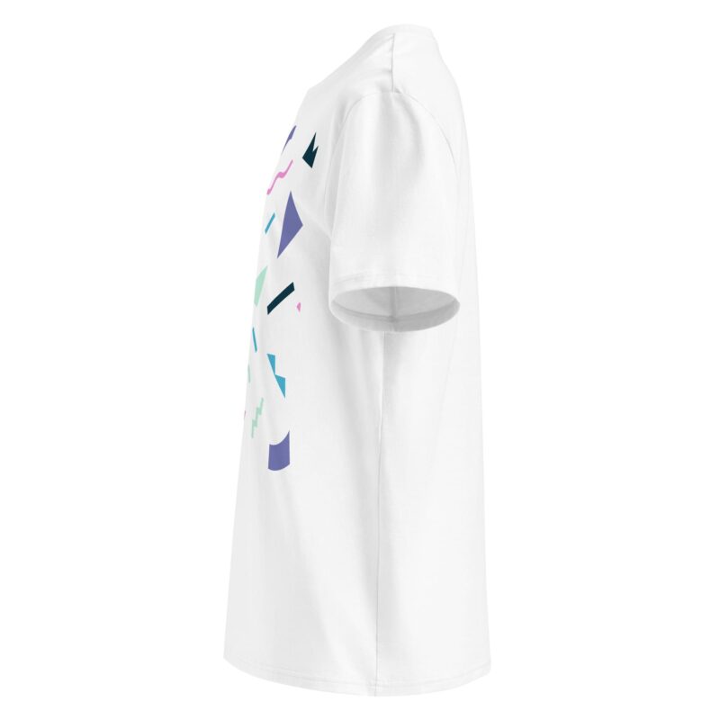 Unisex organic ribbed neck t-shirt - Image 47