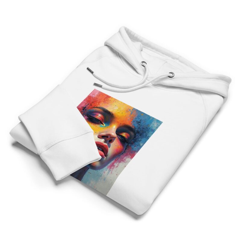 Unisex organic side pocket hoodie - Image 4