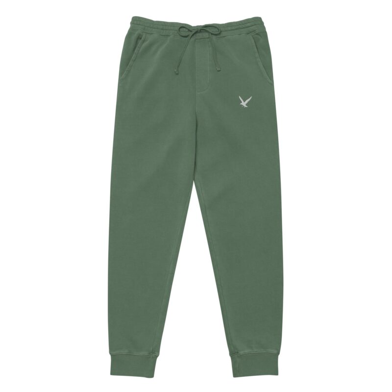 Unisex Relaxed Fit Pigment-Dyed Sweatpants with Unique Shade - Image 17