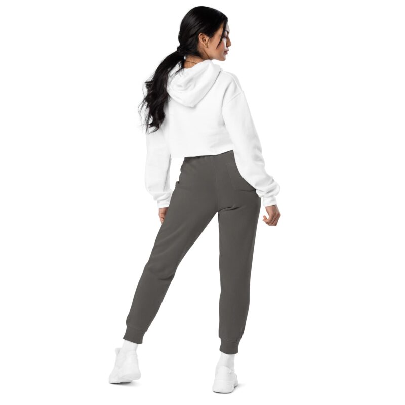 Unisex Relaxed Fit Pigment-Dyed Sweatpants with Unique Shade - Image 5