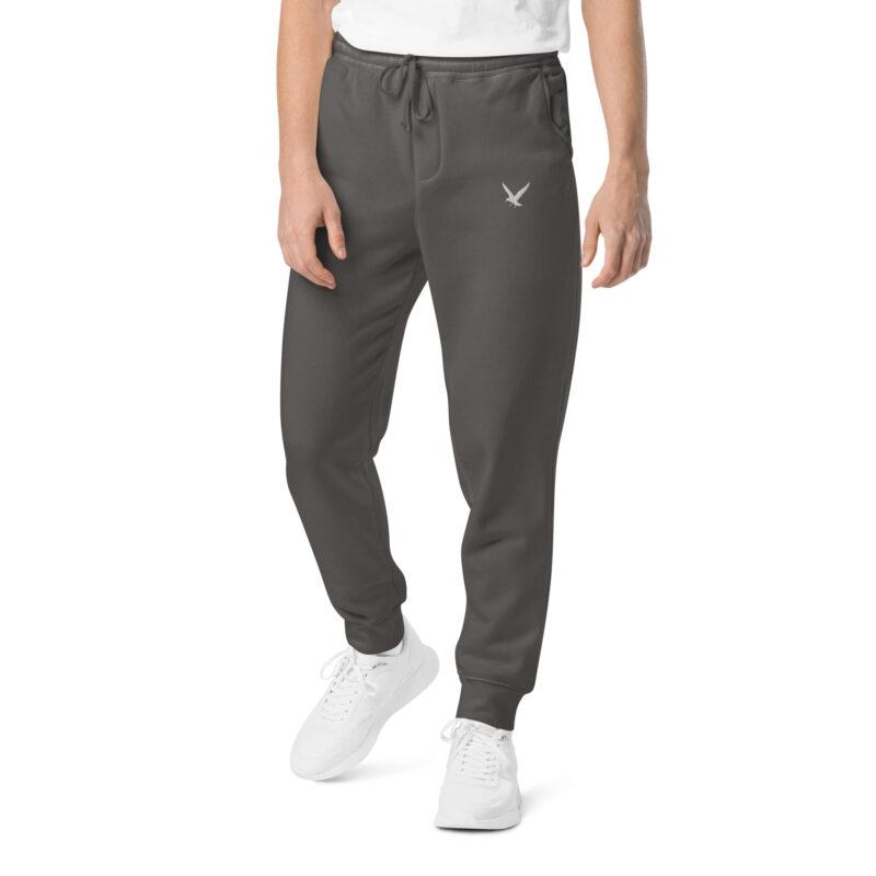 Unisex Relaxed Fit Pigment-Dyed Sweatpants with Unique Shade - Image 7