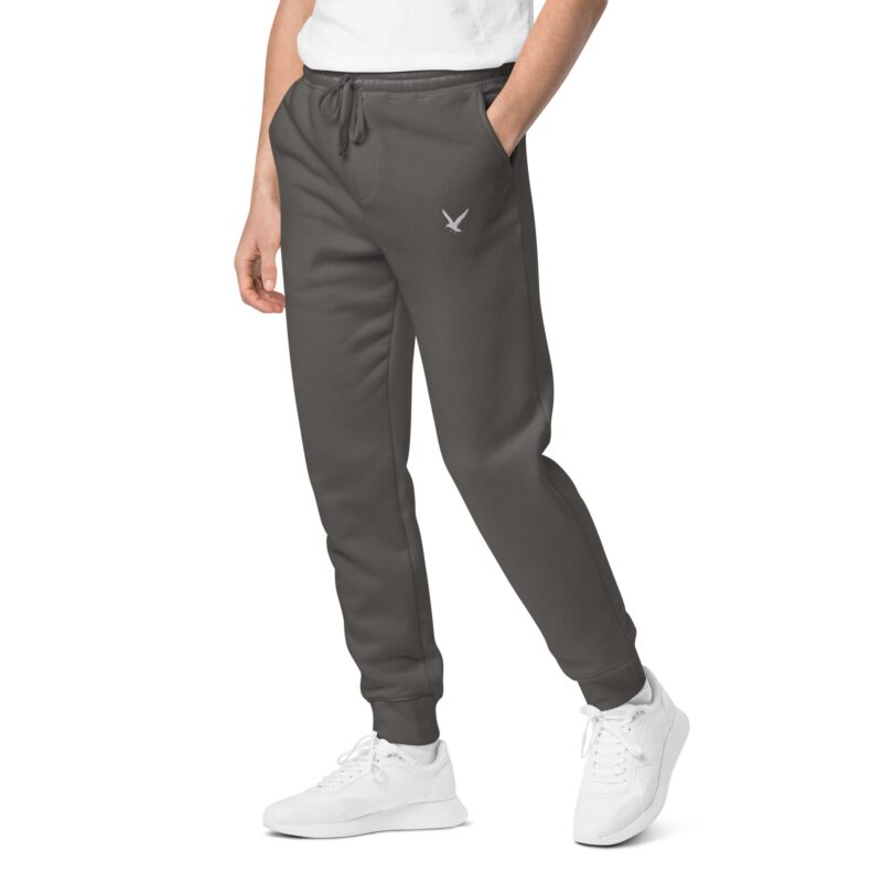 Unisex Relaxed Fit Pigment-Dyed Sweatpants with Unique Shade - Image 6