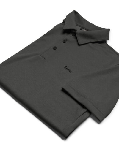 adidas space-dyed polo