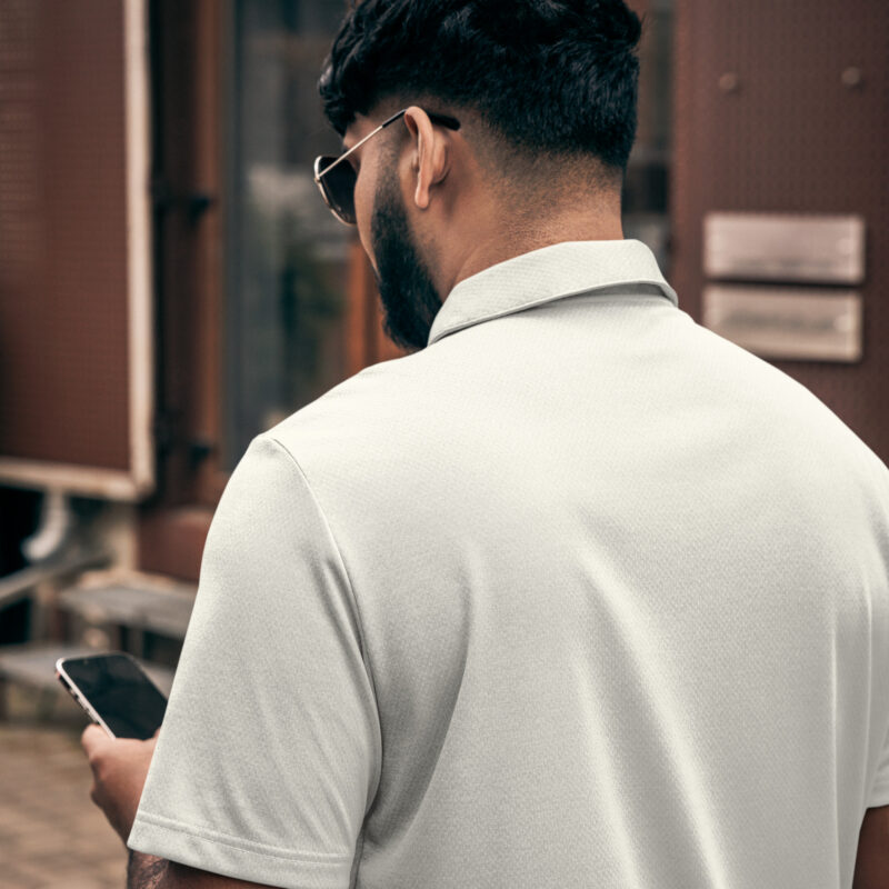 adidas space-dyed polo - Image 2