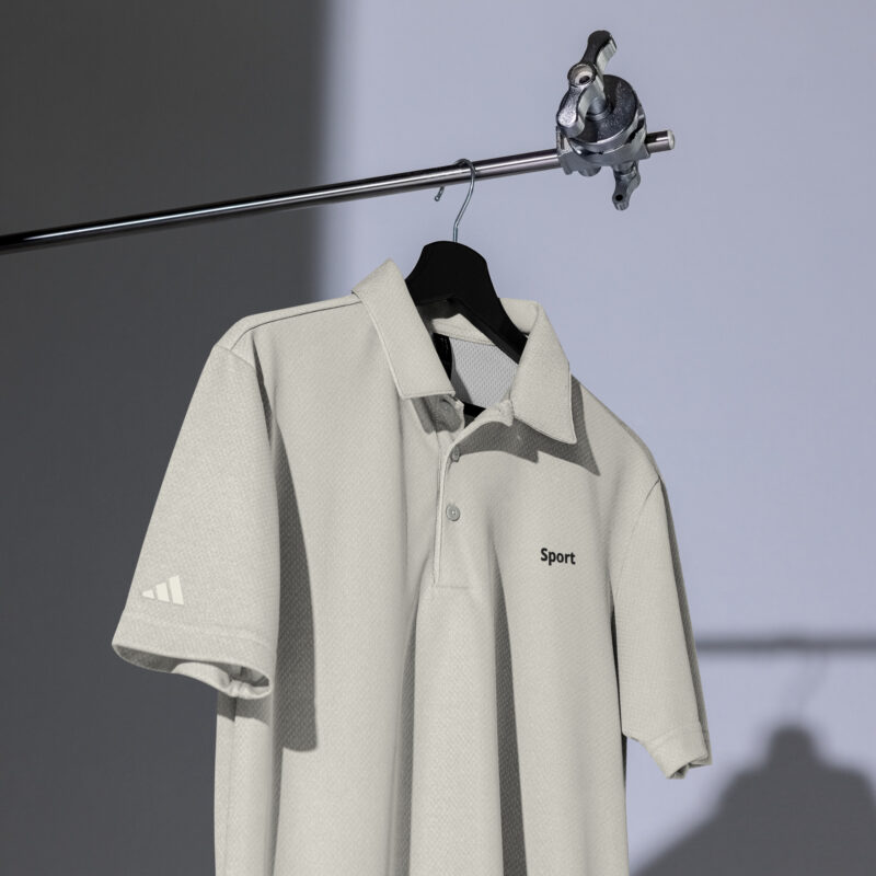 adidas space-dyed polo - Image 11