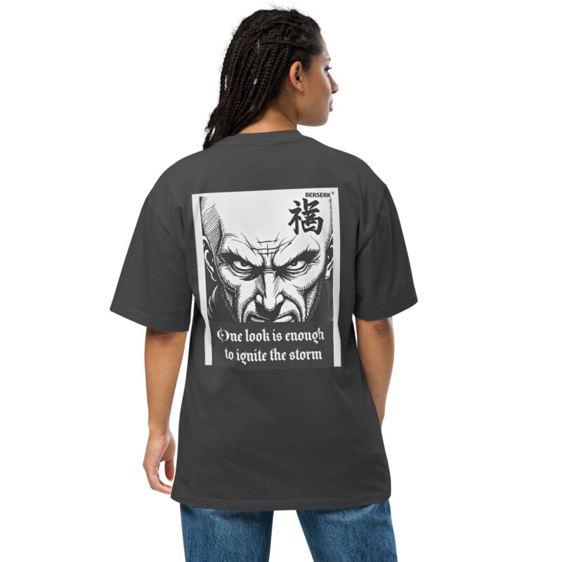 Oversized faded t-shirt - Image 3