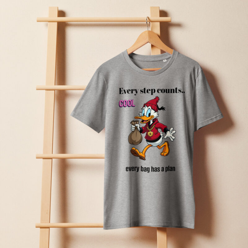 Unisex organic mid-light t-shirt - Image 9
