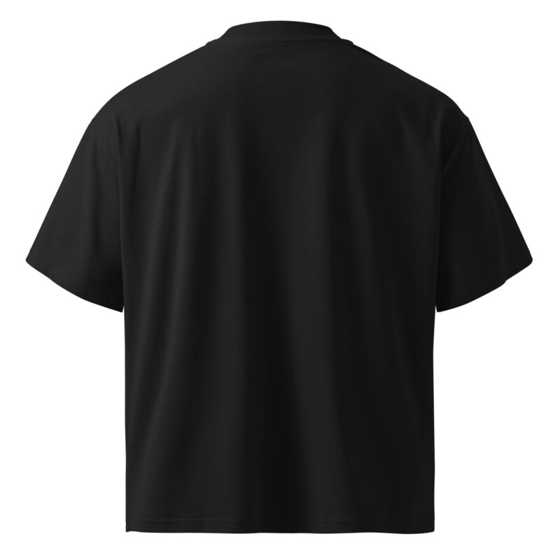 Unisex organic oversized high neck t-shirt - Image 14