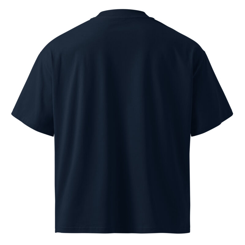 Unisex organic oversized high neck t-shirt - Image 10