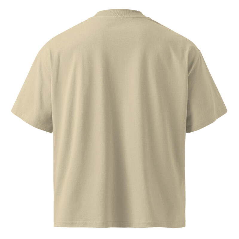 Unisex organic oversized high neck t-shirt - Image 22