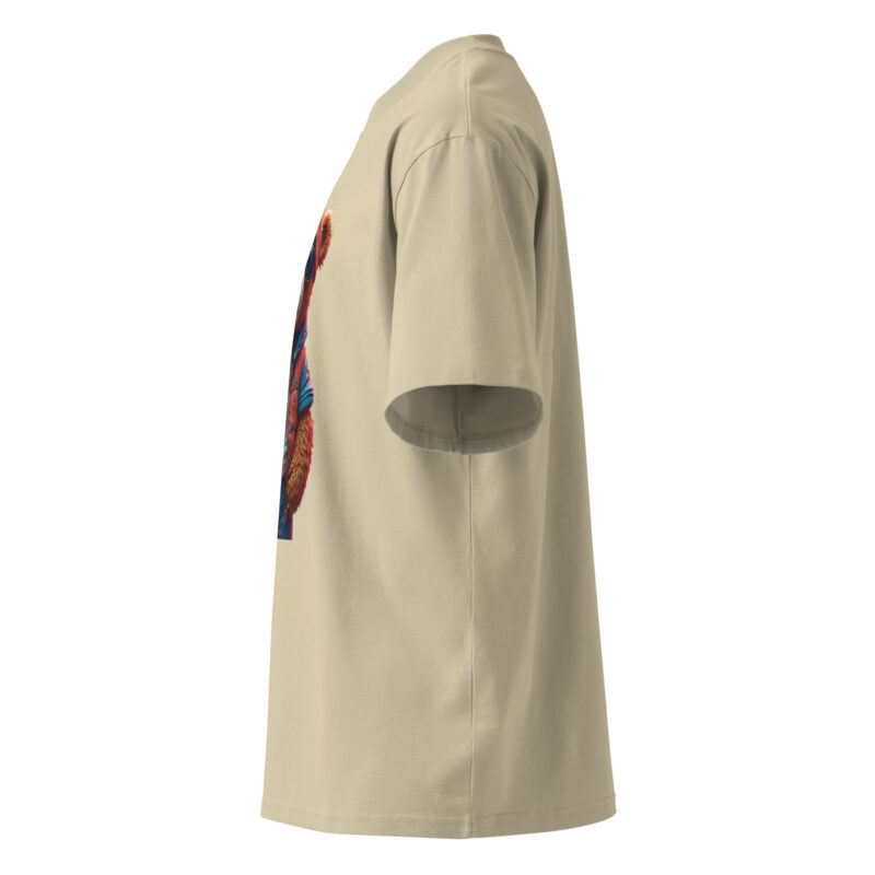Unisex organic oversized high neck t-shirt - Image 24