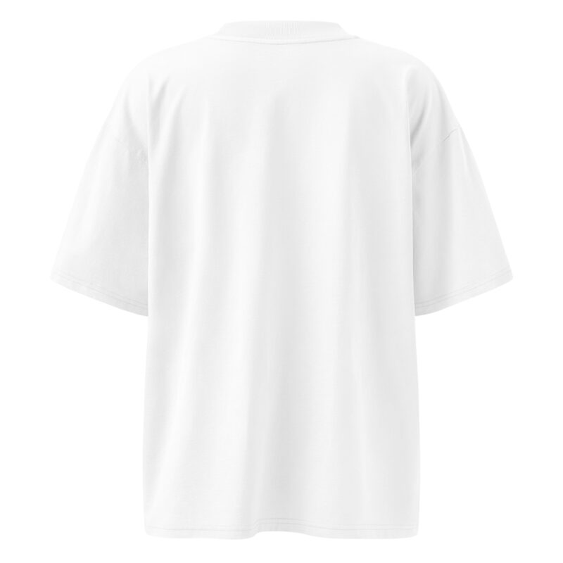 Unisex organic oversized high neck t-shirt - Image 4
