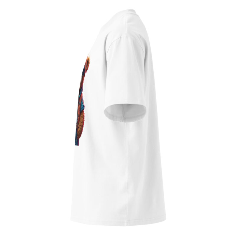 Unisex organic oversized high neck t-shirt - Image 28