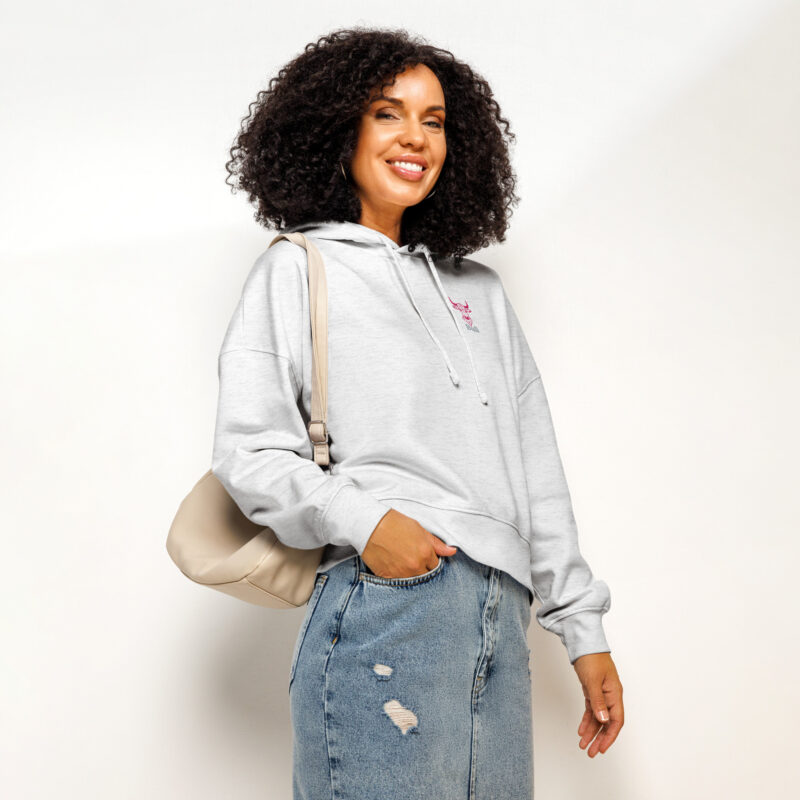 Women’s organic mid-weight hoodie - Image 14