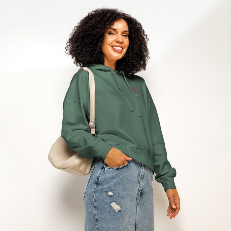 Women’s organic mid-weight hoodie - Image 12