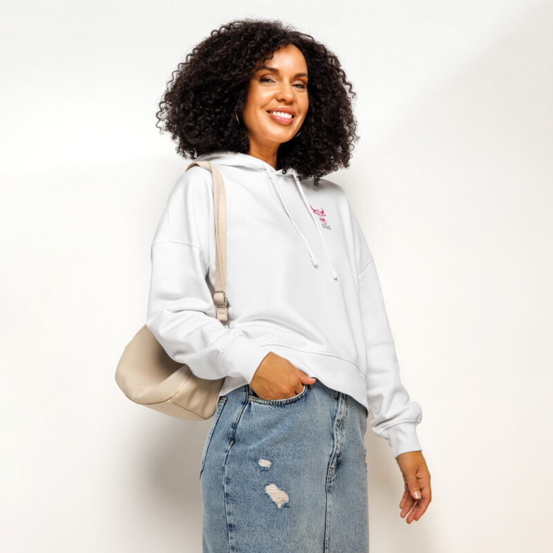 Women’s organic mid-weight hoodie - Image 15
